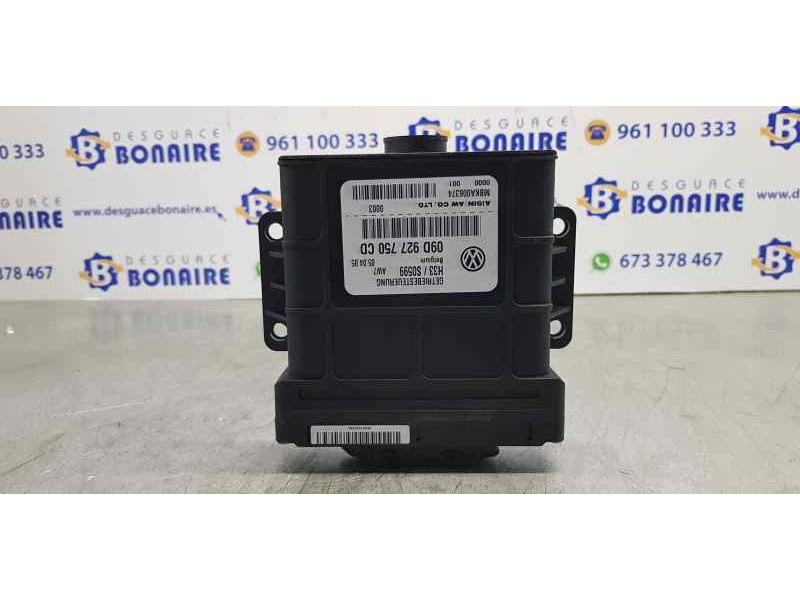 Recambio de centralita cambio automatico para porsche cayenne (typ 9pa) básico referencia OEM IAM 09D927750CD   Recambio de centralita cambio automatico para porsche cayenne (typ 9pa) básico referencia OEM IAM 09D927750CD