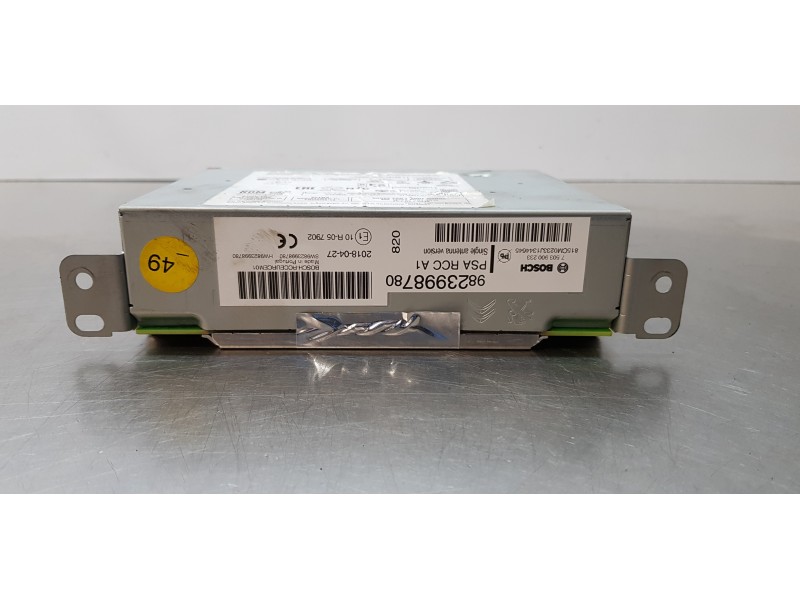 Recambio de sistema audio / radio cd para citroen c4 cactus live referencia OEM IAM 9823998780   Recambio de sistema audio / radio cd para citroen c4 cactus live referencia OEM IAM 9823998780