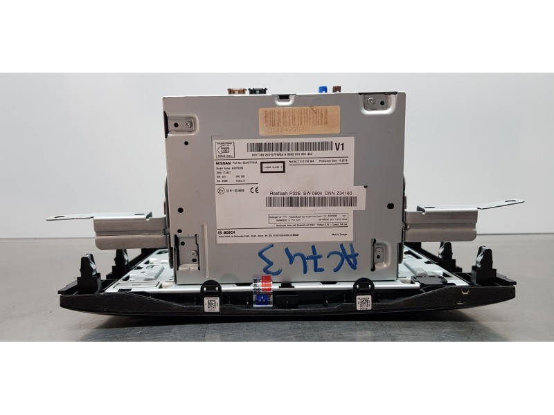 Recambio de sistema navegacion gps para nissan qashqai (j11) acenta referencia OEM IAM 259157FW0A   Recambio de sistema navegacion gps para nissan qashqai (j11) acenta referencia OEM IAM 259157FW0A