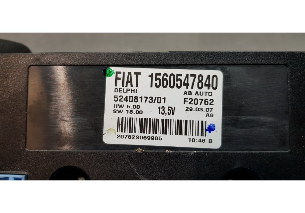 Recambio de mando climatizador para alfa romeo 159 (140) 1.9 jtdm 16v / selective referencia OEM IAM 156079802   Recambio de mando climatizador para alfa romeo 159 (140) 1.9 jtdm 16v / selective referencia OEM IAM 156079802