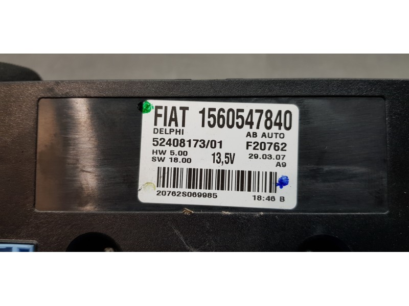 Recambio de mando climatizador para alfa romeo 159 (140) 1.9 jtdm 16v / selective referencia OEM IAM 156079802   Recambio de mando climatizador para alfa romeo 159 (140) 1.9 jtdm 16v / selective referencia OEM IAM 156079802