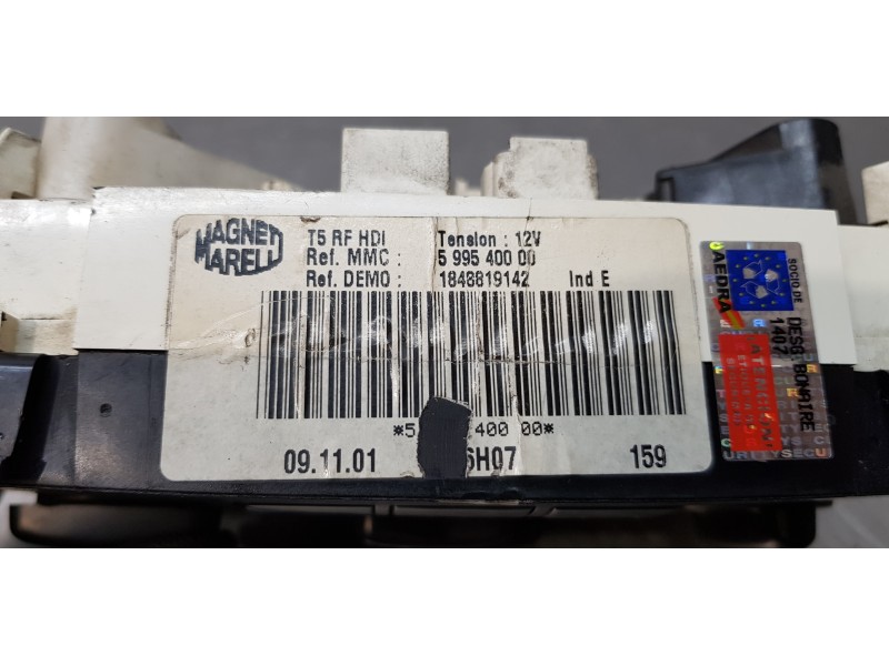 Recambio de mando calefaccion / aire acondicionado para peugeot 307 (s1) xs referencia OEM IAM 6924E3   Recambio de mando calefaccion / aire acondicionado para peugeot 307 (s1) xs referencia OEM IAM 6924E3