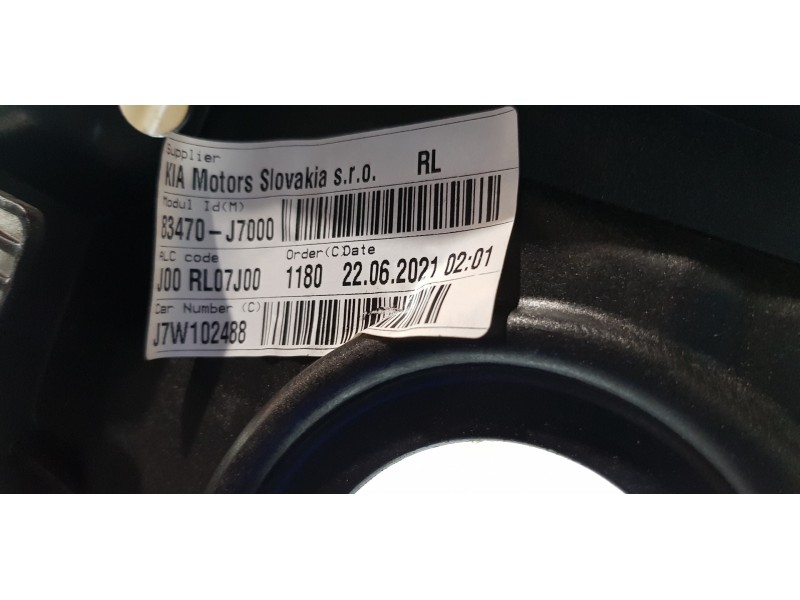 Recambio de elevalunas trasero izquierdo para kia ceed sportswagon tech referencia OEM IAM 83471J7000 83470J7000 83450J7000
