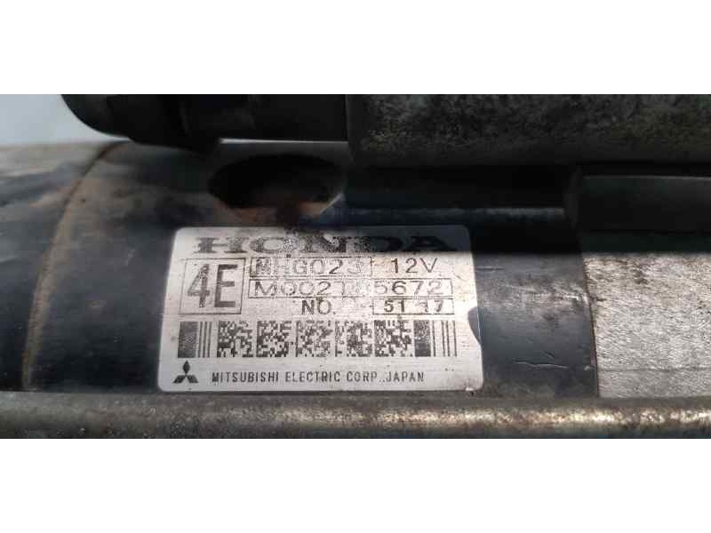 Recambio de motor arranque para honda cr-v (rd8) es referencia OEM IAM M002T85672  