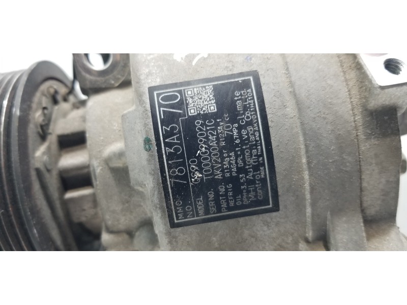 Recambio de compresor aire acondicionado para mitsubishi outlander (gf0) motion 2wd referencia OEM IAM 7813A370 7813A978 