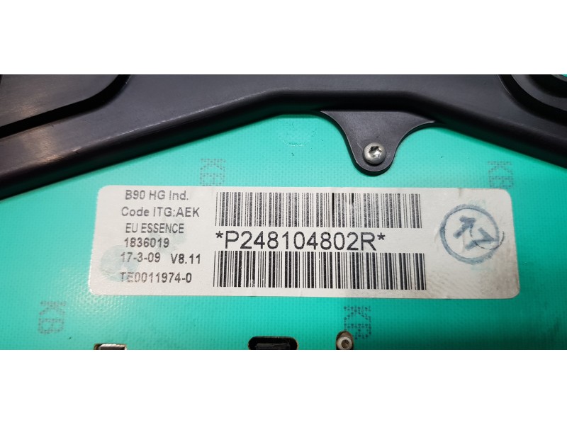 Recambio de cuadro instrumentos para dacia sandero básico referencia OEM IAM 248104802R  