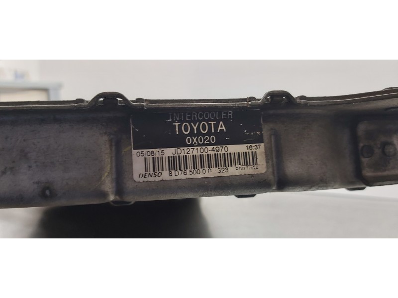 Recambio de intercooler para toyota verso comfort referencia OEM IAM 179400X020   Recambio de intercooler para toyota verso comfort referencia OEM IAM 179400X020