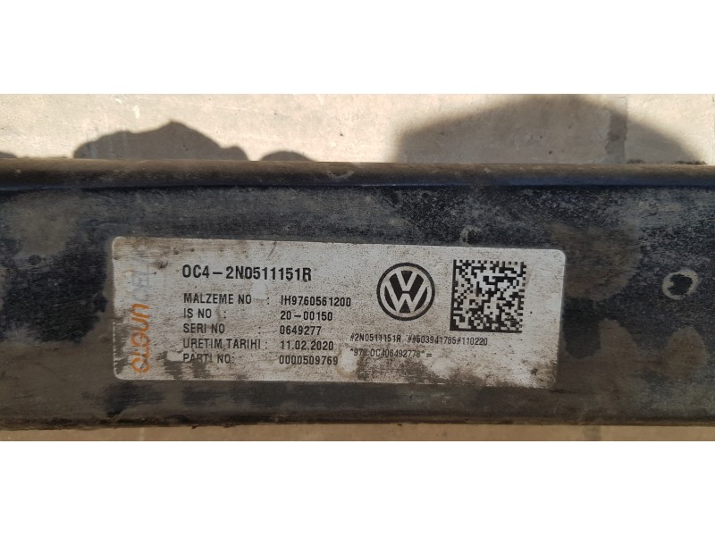 Recambio de ballesta trasera para volkswagen crafter kasten (sy) furgón 35 bl ta fwd referencia OEM IAM 2N0511151R  