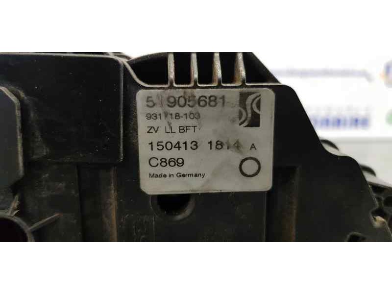 Recambio de cerradura puerta delantera derecha para fiat punto (199) nueva coleccion referencia OEM IAM 51905681   Recambio de cerradura puerta delantera derecha para fiat punto (199) nueva coleccion referencia OEM IAM 51905681