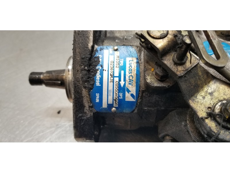 Recambio de bomba inyeccion para nissan trade ebro trade referencia OEM IAM C85500A500A 023692MJE 023692HJE Recambio de bomba inyeccion para nissan trade ebro trade referencia OEM IAM C85500A500A 023692MJE 023692HJE
