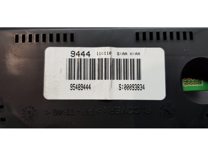 Recambio de cuadro instrumentos para opel antara enjoy 4x4 referencia OEM IAM 95489444   Recambio de cuadro instrumentos para opel antara enjoy 4x4 referencia OEM IAM 95489444