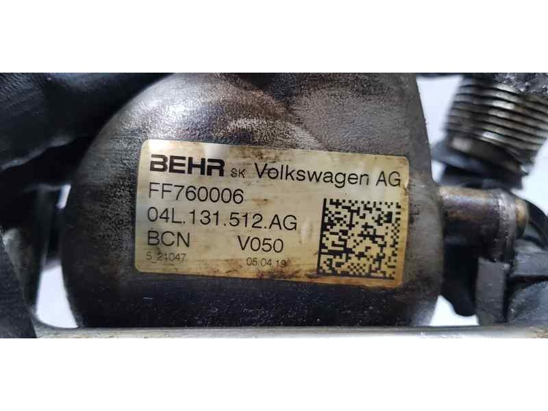 Recambio de enfriador egr para skoda rapid active referencia OEM IAM 04L131512AG   Recambio de enfriador egr para skoda rapid active referencia OEM IAM 04L131512AG