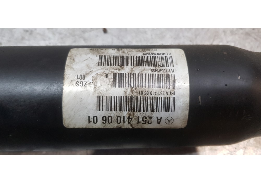 Recambio de transmision central delantera para mercedes clase r (w251) 320 cdi (251.022) referencia OEM IAM A2514100601  