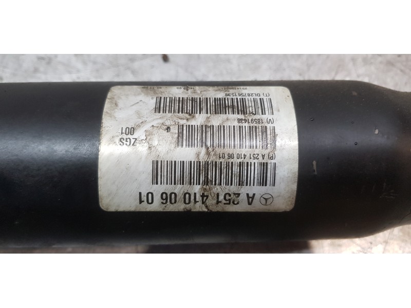 Recambio de transmision central delantera para mercedes clase r (w251) 320 cdi (251.022) referencia OEM IAM A2514100601  