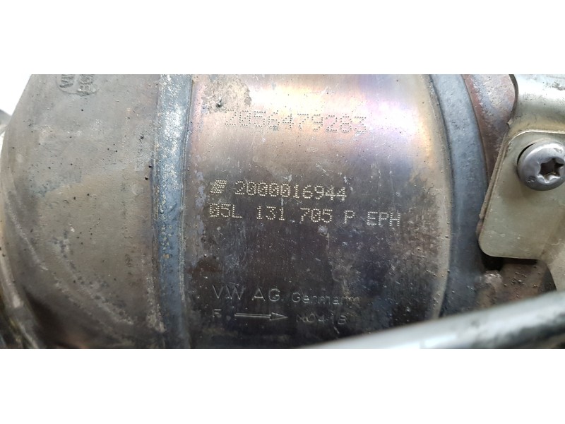 Recambio de filtro de particulas para seat leon sportstourer (kl8) xcellence referencia OEM IAM 05L131601DX 05L131601F 05L131765