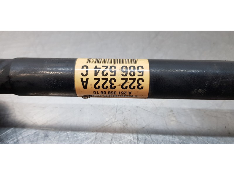 Recambio de transmision trasera derecha para mercedes clase r (w251) 320 cdi (251.022) referencia OEM IAM A2513500610  