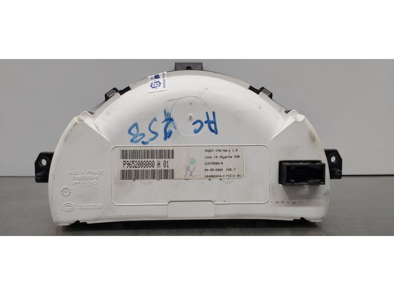 Recambio de cuadro instrumentos para citroen c3 pluriel 1.6 16v sensodrive referencia OEM IAM 9652008080  