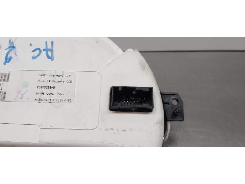 Recambio de cuadro instrumentos para citroen c3 pluriel 1.6 16v sensodrive referencia OEM IAM 9652008080  