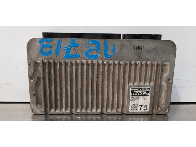 Recambio de centralita motor uce para toyota auris touring sports (e18) hybrid active referencia OEM IAM 896610Z750  