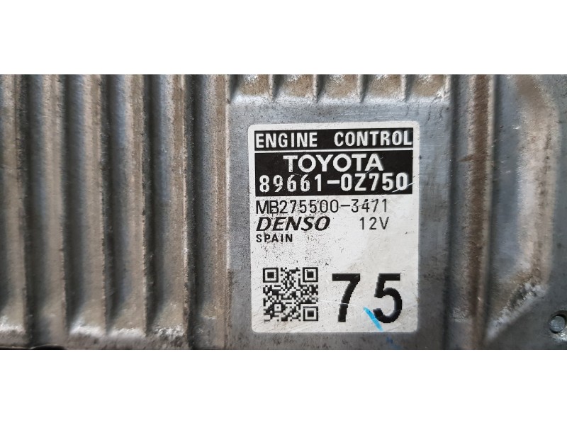 Recambio de centralita motor uce para toyota auris touring sports (e18) hybrid active referencia OEM IAM 896610Z750  