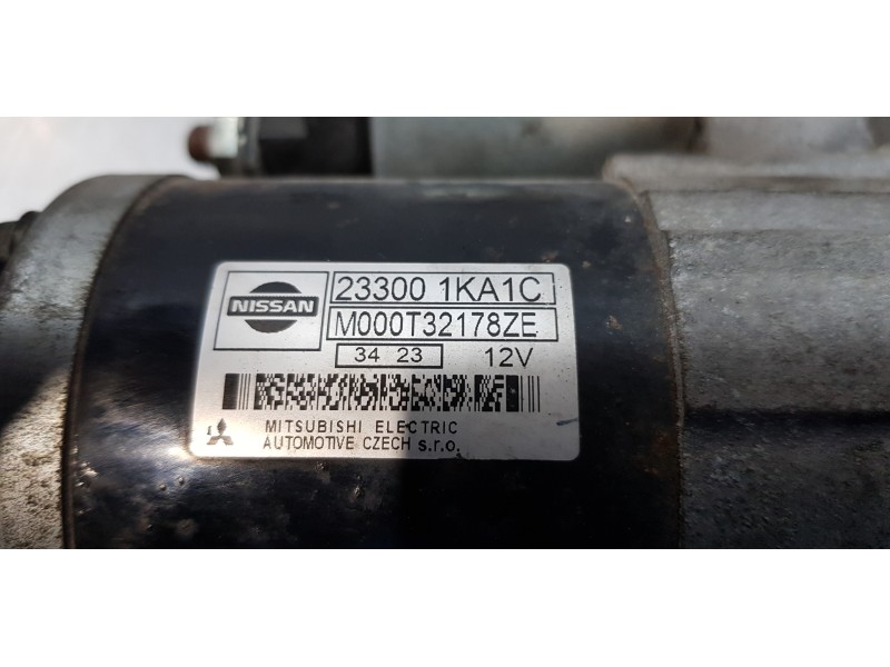 Recambio de motor arranque para nissan juke (f15) visia referencia OEM IAM 233001KA1C  