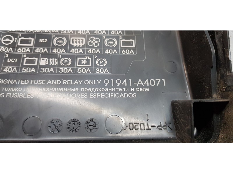 Recambio de caja reles / fusibles para kia carens ( ) emotion referencia OEM IAM 91322A4440  