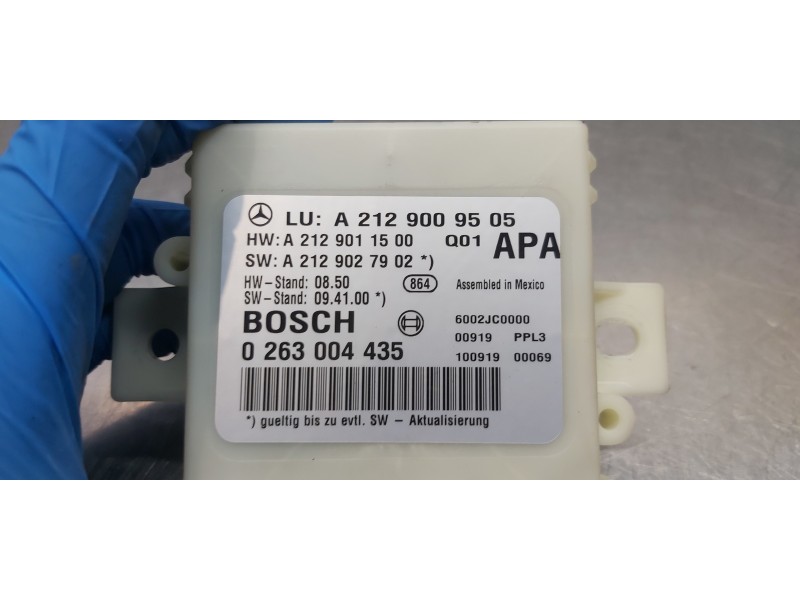 Recambio de modulo electronico para mercedes clase e (w212) lim. 220 cdi blueefficiency (212.002) referencia OEM IAM A2129009505