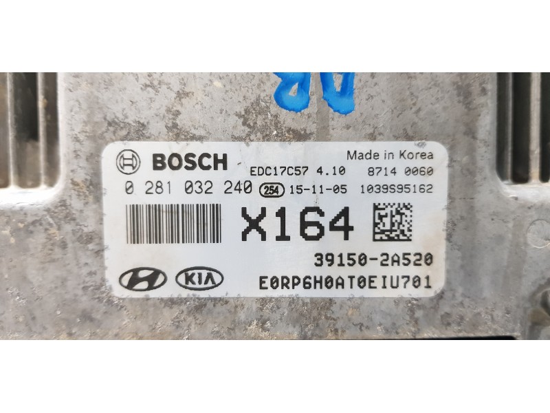 Recambio de centralita motor uce para kia carens ( ) emotion referencia OEM IAM 391502A520  