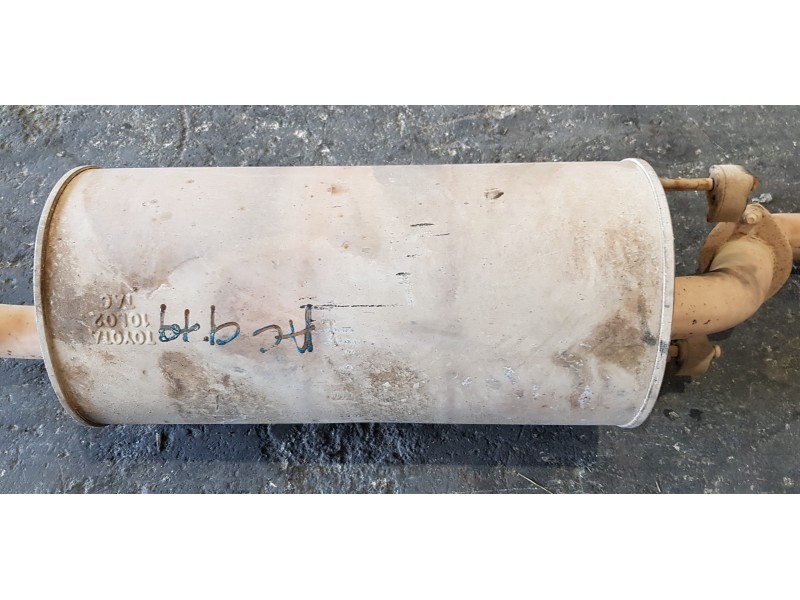 Recambio de tubo escape trasero para toyota hilux (kun) extra cab 4x4 referencia OEM IAM 174030L060  