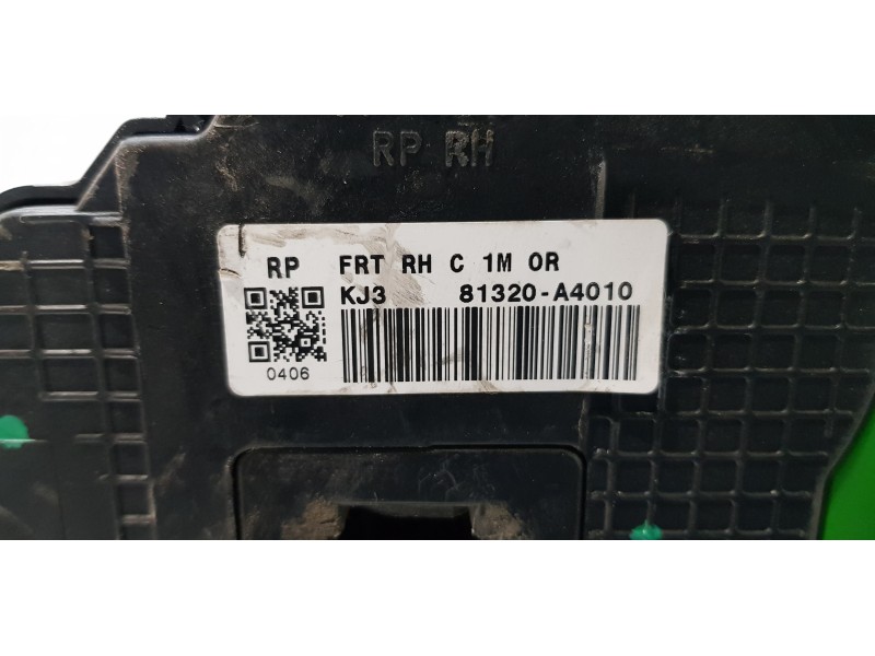 Recambio de cerradura puerta delantera derecha para kia carens ( ) emotion referencia OEM IAM 81320A4010  