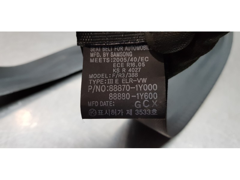 Recambio de kit airbag para kia picanto concept referencia OEM IAM 847101Y000EQ   Recambio de kit airbag para kia picanto concept referencia OEM IAM 847101Y000EQ