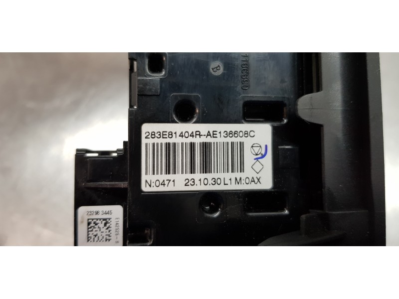 Recambio de warning para renault trafic furgón l2 referencia OEM IAM 283E81404R  
