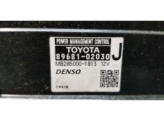 Recambio de modulo electronico para toyota auris touring sports (e18) hybrid advance referencia OEM IAM 8968102030   2