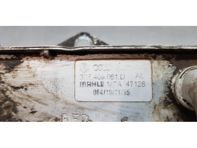 Recambio de enfriador aceite direccion para skoda superb combi (3v5) active referencia OEM IAM 02E409061D   Recambio de enfriador aceite direccion para skoda superb combi (3v5) active referencia OEM IAM 02E409061D