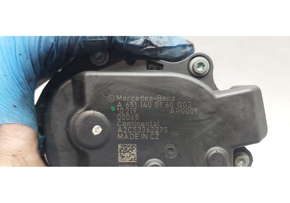 Recambio de valvula egr para mercedes clase e (w212) lim. 220 cdi blueefficiency (212.002) referencia OEM IAM A6511400160  