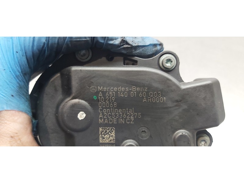 Recambio de valvula egr para mercedes clase e (w212) lim. 220 cdi blueefficiency (212.002) referencia OEM IAM A6511400160  