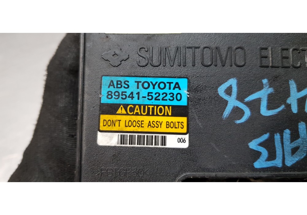 Recambio de abs para toyota yaris verso (ncp2/nlp2) 1.4 d-4d linea sol referencia OEM IAM 8954152230  