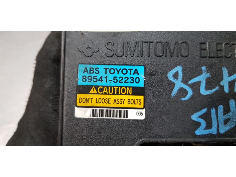 Recambio de abs para toyota yaris verso (ncp2/nlp2) 1.4 d-4d linea sol referencia OEM IAM 8954152230  