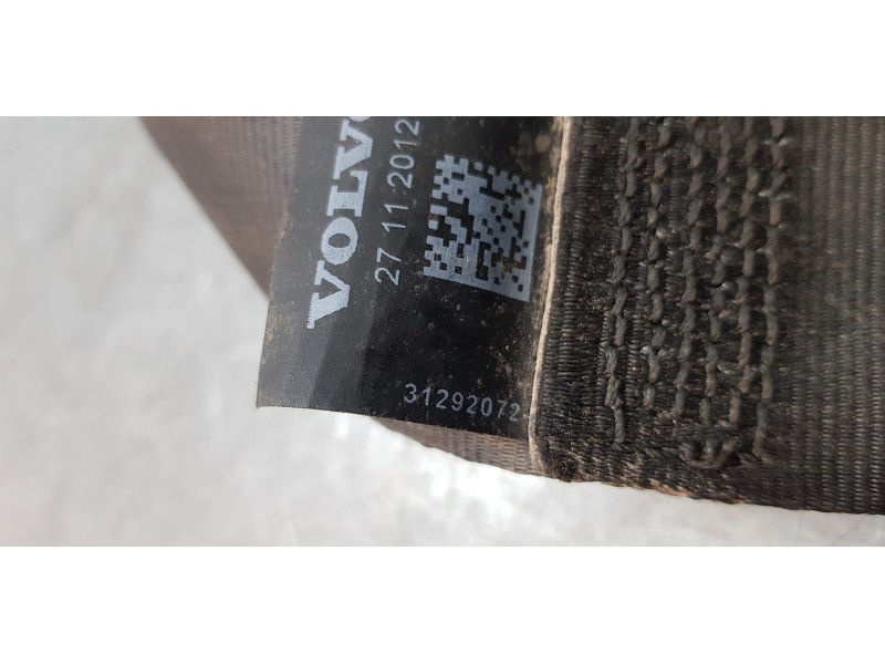 Recambio de cinturon seguridad trasero izquierdo para volvo v40 básico referencia OEM IAM 31292072   Recambio de cinturon seguridad trasero izquierdo para volvo v40 básico referencia OEM IAM 31292072