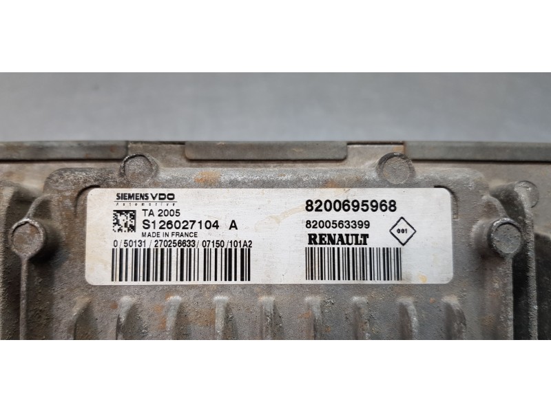 Recambio de centralita cambio automatico para renault scenic ii dynamique referencia OEM IAM 8200695968 8200563399 S126027104