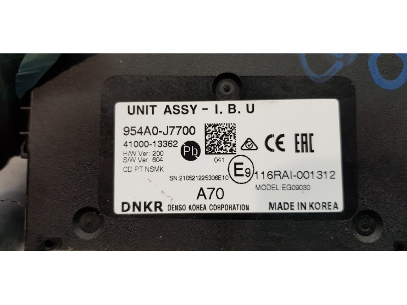 Recambio de modulo confort para kia ceed sportswagon tech referencia OEM IAM 954A0J7700  