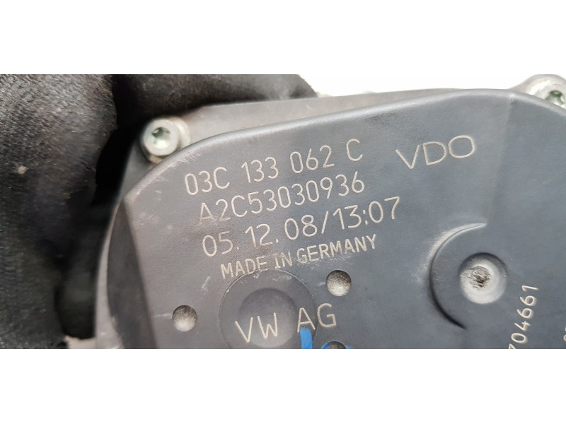 Recambio de caja mariposa para volkswagen golf vi (5k1) advance referencia OEM IAM 03C133062C   Recambio de caja mariposa para volkswagen golf vi (5k1) advance referencia OEM IAM 03C133062C