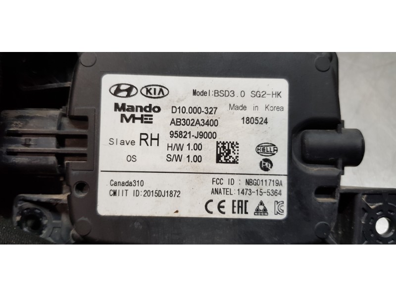 Recambio de modulo electronico para hyundai kona klass 2wd referencia OEM IAM 95821J9000  