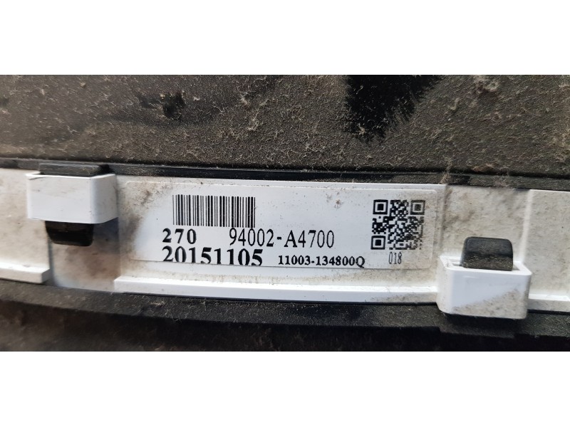 Recambio de cuadro instrumentos para kia carens ( ) emotion referencia OEM IAM 94002A4700  