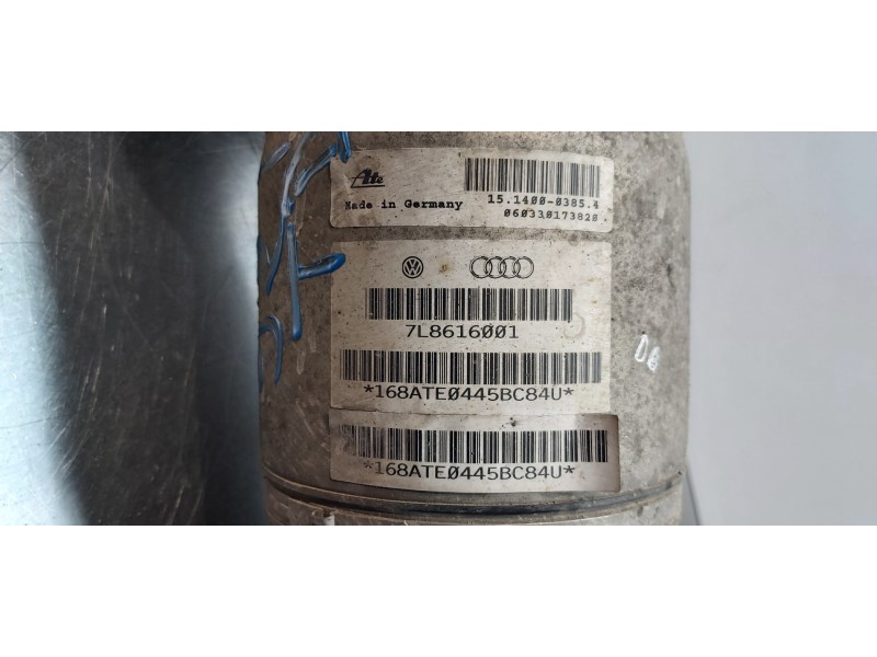 Recambio de amortiguador trasero derecho para audi q7 (4l) 3.0 tdi referencia OEM IAM 7L8616001  