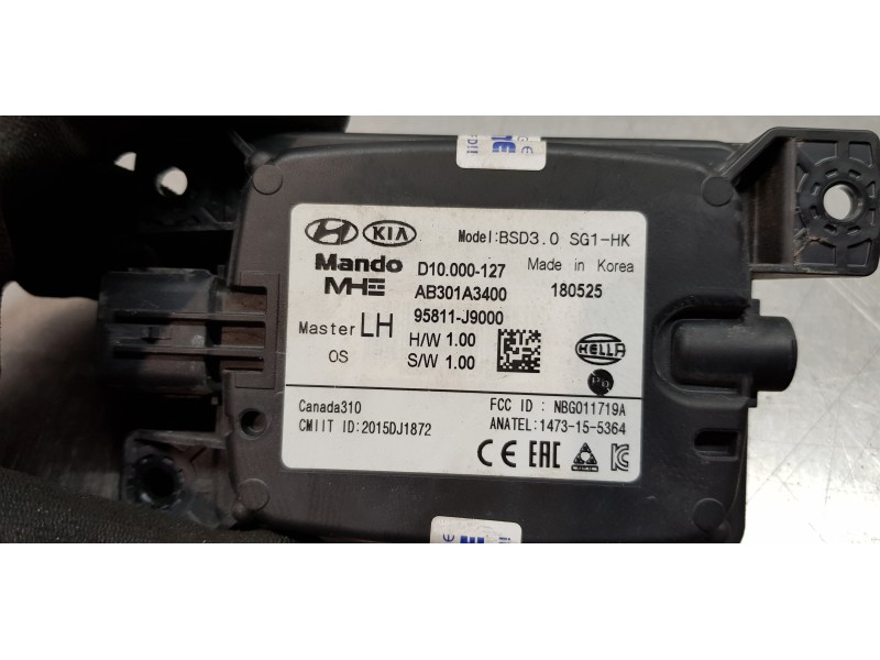Recambio de modulo electronico para hyundai kona klass 2wd referencia OEM IAM 95811J9000  