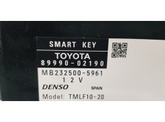 Recambio de modulo electronico para toyota auris touring sports (e18) hybrid advance referencia OEM IAM 8999002190   2