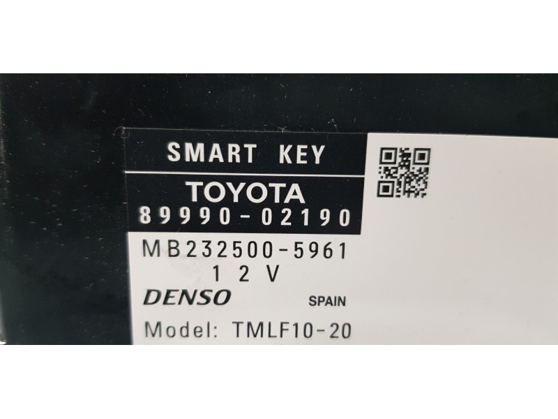Recambio de modulo electronico para toyota auris touring sports (e18) hybrid advance referencia OEM IAM 8999002190   Recambio de modulo electronico para toyota auris touring sports (e18) hybrid advance referencia OEM IAM 8999002190