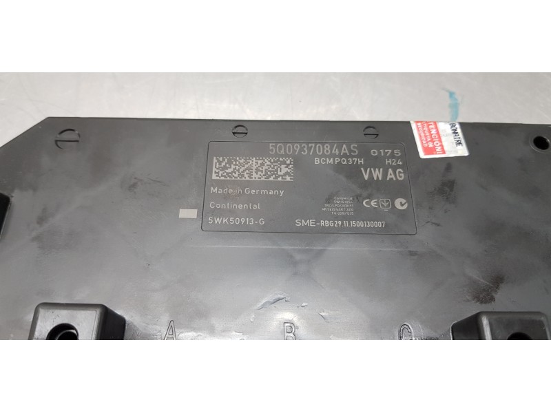 Recambio de modulo confort para skoda superb combi (3v5) active referencia OEM IAM 5Q0937084AS   Recambio de modulo confort para skoda superb combi (3v5) active referencia OEM IAM 5Q0937084AS