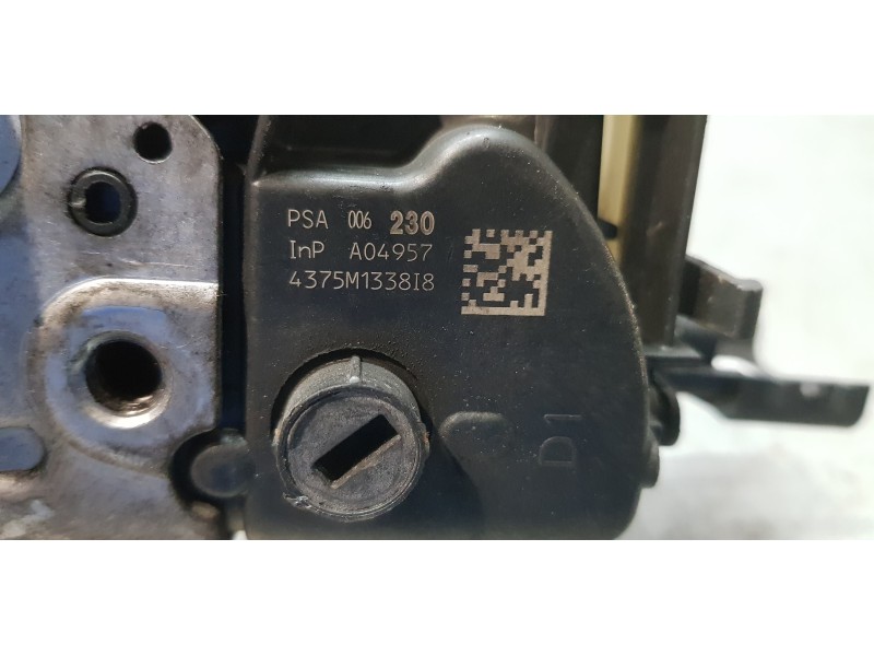 Recambio de cerradura puerta delantera derecha para peugeot 5008 active referencia OEM IAM 006230   Recambio de cerradura puerta delantera derecha para peugeot 5008 active referencia OEM IAM 006230